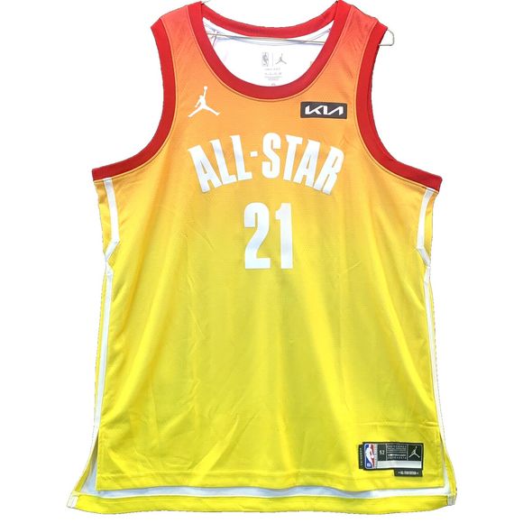 Nike Jordan Joel Embiid Philadelphia 76ers Jersey 2023 NBA All Star Game